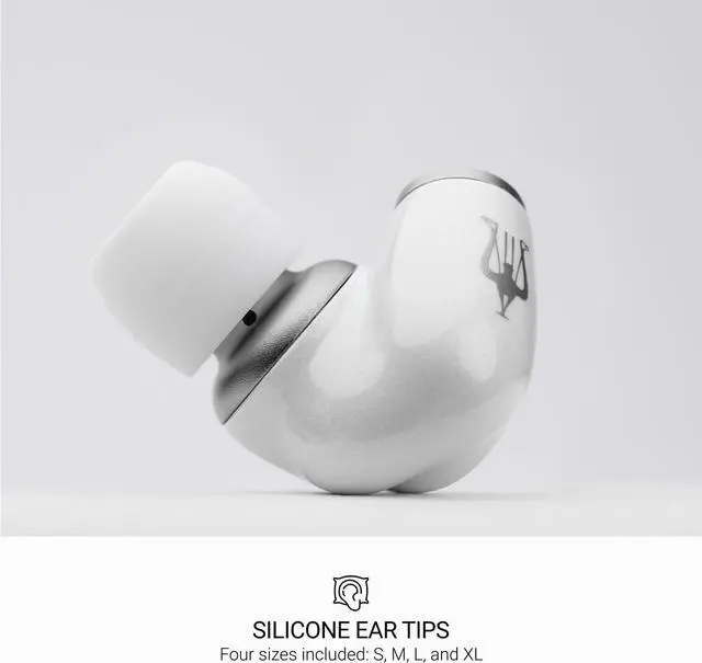Alt view image 4 of 6 - MEZE AUDIO ALBA | Wired Earbuds in-Ear Monitor Headphones for Audiophiles | USB-C Adapter Included | Smartphone Compatible | Noise Isolating | Ergonomic Metal Chassis