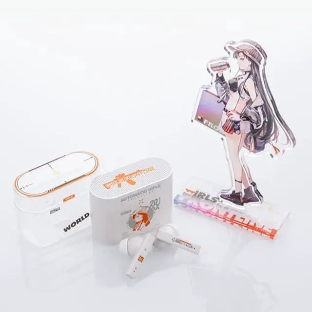 Alt view image 5 of 7 - Moondrop NEKOCAKE Girls Frontline TWS IEMs True Wireless Earphones Support ANC A2DP/AVRCP/HFP/HSP/SBC/AAC Active Noise Canceling Earbuds