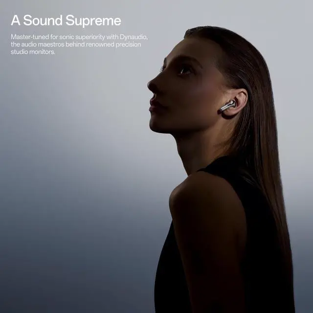 Alt view image 5 of 7 - OnePlus Buds Pro 3, Wireless Bluetooth Earbuds, Noise Canceling Earbuds, Deep Bass, Immersive Sound, Up to 44 Hour Playtime with Charging case, Midnight Opus