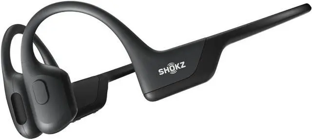 Main image of SHOKZ OpenRun Pro - Open-Ear Bluetooth Bone Conduction Sport Headphones, Sweat Resistant Wireless Earphones for Workouts and Running with Premium Deep Base - Built-in Mic, with Hair Band, Black