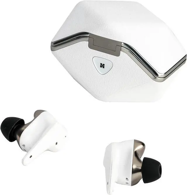 Alt view image 4 of 4 - HIFIMAN SVANAR Wireless Jr Noise Cancelling Bluetooth in-Ear Hi-Fi Earphones with Amplifier Inside, Topology Diaphragm Driver, IPX5 Water/Sweat Resistant, White