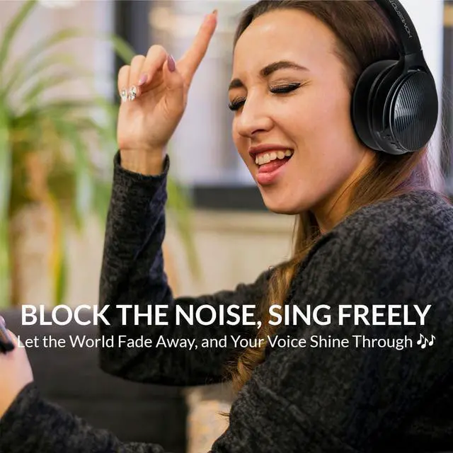 Alt view image 6 of 6 - HomeSpot JM320, Ultra-Lightweight Bluetooth 5.3 Over-Ear Headphones with Auracast, LE Audio, Aptx HD, 60-Hour Battery, and Enhanced Noise Isolation