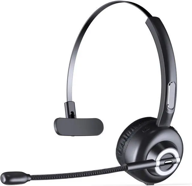 Alt view image 2 of 7 - Wireless Headphone Mic Headset Compatible with Samsung Galaxy Tab S10 FE 10.9"/S10 FE Plus 13.1", Bluetooth Earphone Hands-Free Noise Isolation