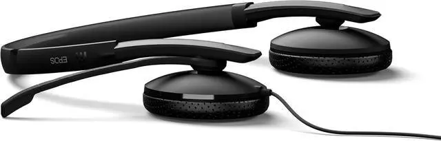 Alt view image 6 of 7 - EPOS I SENNHEISER C10 3.5 mm Headset with Microphone | Wired Headphones with Simple and Flexible 3.5 mm Connection BrainAdapt Technology