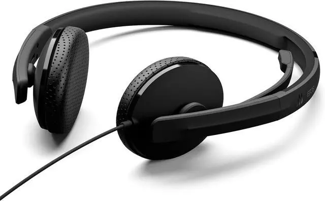 Alt view image 7 of 7 - EPOS I SENNHEISER C10 3.5 mm Headset with Microphone | Wired Headphones with Simple and Flexible 3.5 mm Connection BrainAdapt Technology