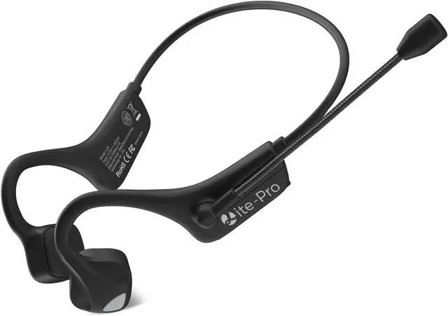 Main image of Bone Conduction Headphones Bluetooth with Mic Wireless Computer Headsets with Microphone Open Ear Bluetooth Earphones Noise Cancelling Multi-Point Connection for PC, Working