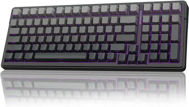 Main image of AULA F99 Pro Wireless Mechanical Keyboard,Gasket Hot Swappable Custom Keyboard,RGB Backlit,Pre-lubed Linear Switches,Side Printed PBT Keycaps,2.4GHz/USB-C/BT5.0 Mechanical Gaming Keyboard