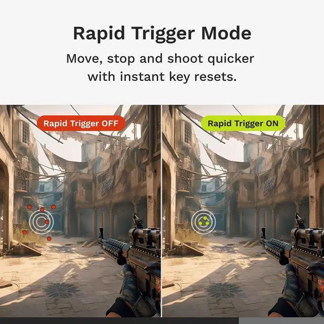 Alt view image 2 of 7 - Glorious Gaming - GMMK 3 HE Rapid Trigger Keyboard, Hall Effect, 8K Polling Rate, MX Mechanical & Magnetic Switches, Hotswappable 65% Keyboard, Modular Gasket System, Doubleshot PBT keycaps (Black)