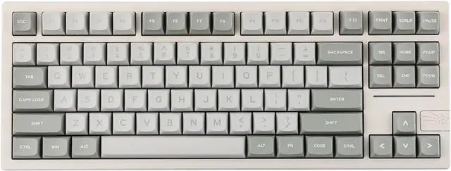 Main image of EPOMAKER x Feker Galaxy80 Gaming Keyboard, Aluminum Alloy Wireless Mechanical Keyboard, BT5.0/2.4G/USB-C Gasket-mounted Keyboard, Hot Swappable, NKRO Creamy Keyboard (Cream White, Marble White Switch)
