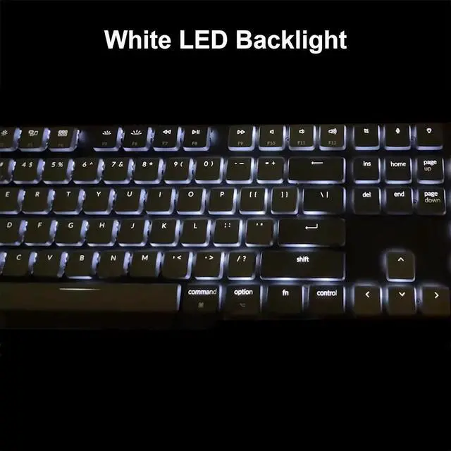 Alt view image 7 of 7 - Keychron K5 Max Ultra-Slim Wireless Custom Mechanical Keyboard, QMK/VIA Programmable 3-Mode Bluetooth/2.4 GHz/Wired with White Backlight, Low Profile Gateron Red Switch, PBT Keycaps for Mac Win Linux