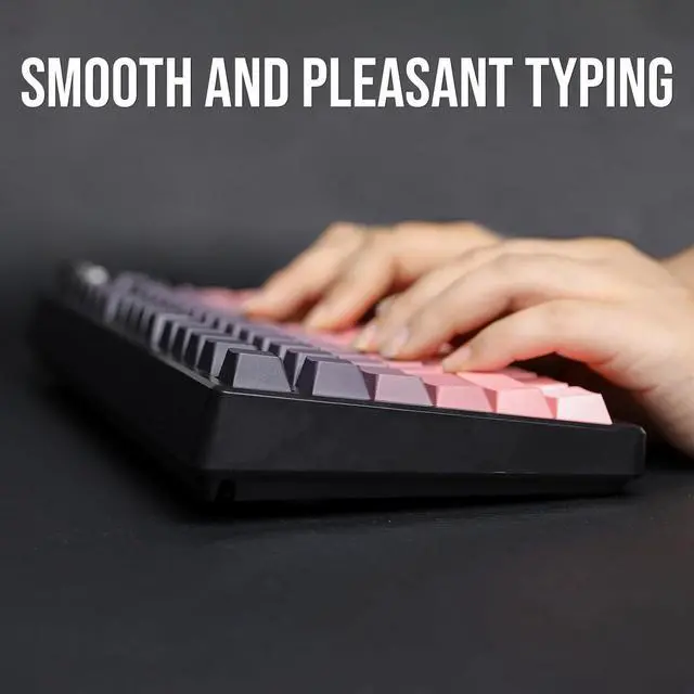 Alt view image 7 of 7 - EPOMAKER HE75 Mechanical Keyboard with Changeable Knob Module, Wireless Gaming Keyboard with 4000mAh Battery, Hot-Swappable Gasket Keyboard with RGB Backlight