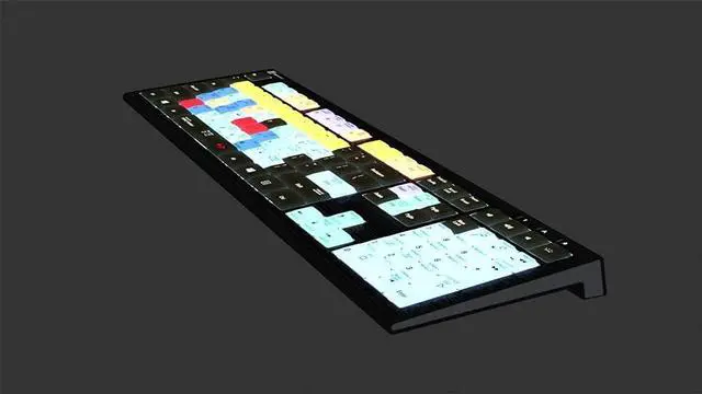 Alt view image 6 of 7 - Logickeyboard Backlit 'Astra2' Designed for Composing in Steinberg Cubase on Windows PC  p/n LKB-CBASE-A2PC-US