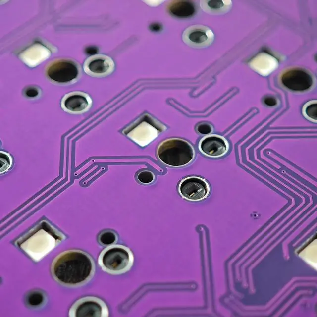 Alt view image 6 of 7 - YMDK Split 36 Keys Ergonomics 40% Layout Hot swappable Mechanical Keyboard RGB QMK Vial All Key programmable Mini Independent Gaming Keyboard Kit