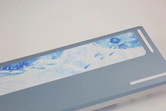 Alt view image 3 of 7 - Varmilo Sword68 Ariel Aluminum 65% Hotswap Wireless RGB Mechanical Keyboard (Varmilo MX Daisy L)