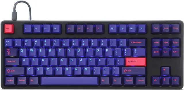 Alt view image 7 of 7 - DROP + MiTo GMK Laser Custom Mechanical Keyboard Keycap Set - 129-keys, Doubleshot, Cherry Profile, for 60%, TKL, 1800 Layouts, etc. (Cyberdeck)
