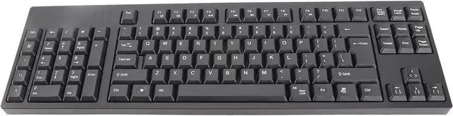 Alt view image 4 of 6 - Left Handed Keyboard, 109 Keys Full Size Keyboard Ergonomic PC Keypad Double USB Interface for Home Office Computer Laptop Notebook