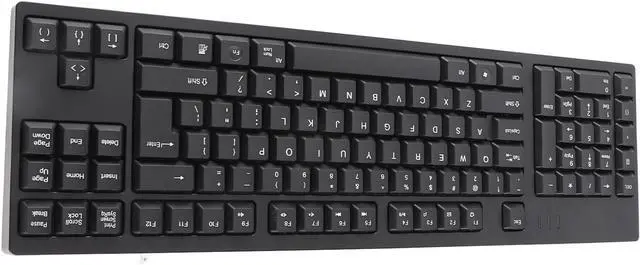 Alt view image 3 of 6 - Left Handed Keyboard, 109 Keys Full Size Keyboard Ergonomic PC Keypad Double USB Interface for Home Office Computer Laptop Notebook