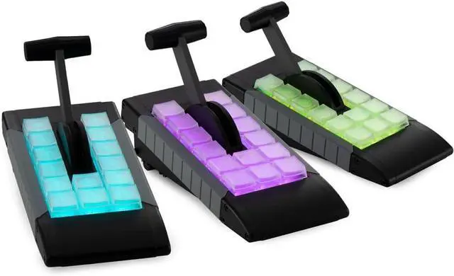 Alt view image 3 of 6 - X-keys XBE-14 USB T-bar RGB Backlit Programmable USB Keypad for Switching or Instant Replay with vMix & Central Control, Made in USA