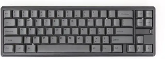 Main image of Varmilo Sword68 Classic Black Aluminum 65% Hotswap Bluetooth RGB Mechanical Keyboard (Kailh Prestige Voice)
