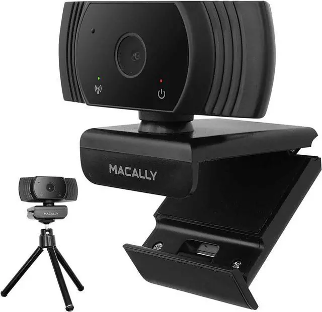Alt view image 6 of 7 - Macally Wired Keyboard & Mouse Combo and a 1080P Webcam with Tripod, Don't Hassle with MacBook Poor Camera Quality Anymore!