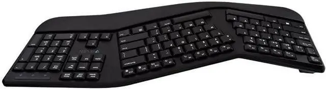 Alt view image 5 of 7 - V7 Bluetooth Ergonomic Keyboard and Mouse Combo - US Layout