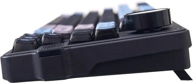 Alt view image 6 of 7 - GK GAMAKAY LK75 75% Gasket Mechanical Keyboard with 2 in 1 TFT Smart Display&Knob, Bluetooth 5.0/2.4GHz/USB-C Wired MDA Profile Keycaps 83 Keys RGB Hot Swap Gaming Keyboard (Mercury Swicth)