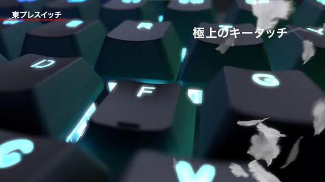 Alt view image 6 of 7 - GX1 Black TKL RGB Double Shot ABS Mechanical Keyboard (Topre 30g)