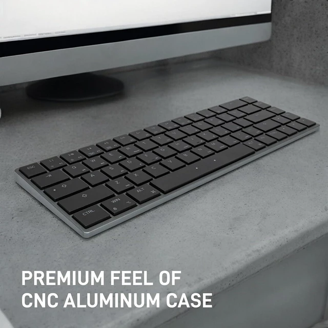 Alt view image 5 of 7 - BAROCCOMiSTEL AIRONE Mechanical Keyboard, 65% Layout, Cherry MX ULP Switch, RGB Backlit, USB-C Cable, Windows/MacOS/iOS, Macro Support, Portable, Super Slim/Super Light, Black- Tactile