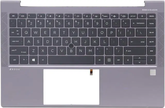 Main image of New Replacement Palmrest for HP ZBOOK Firefly 14 G7 G8 Upper Case with Backlit Keyboard M07131-001 M36447-001