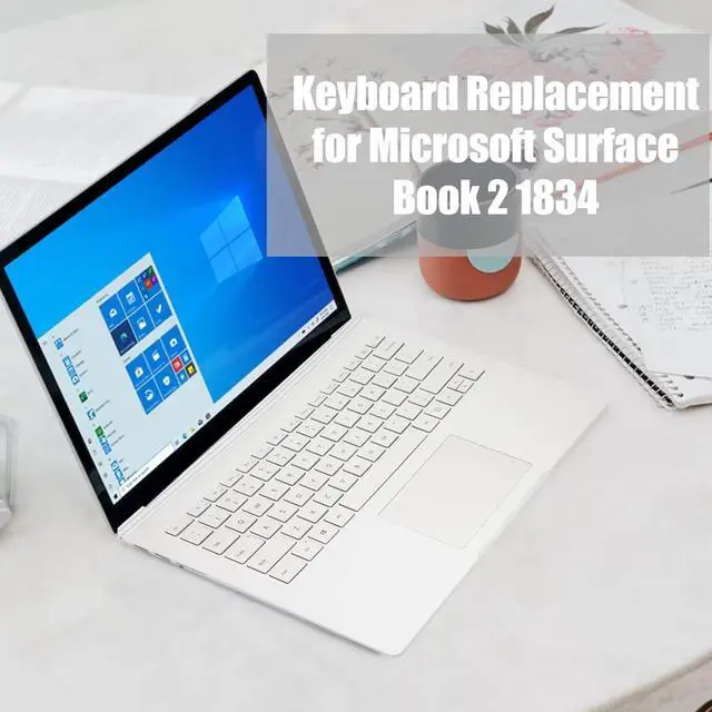 Alt view image 2 of 7 - Yoidesu Keyboard for Book 2 1834, 13.5in Portable Office Keyboard Multifunctional Laptop Keyboard Replacement for Book 2, Quick Response Without Delay, 11400mah