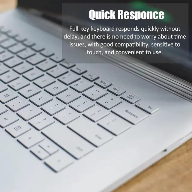 Alt view image 3 of 7 - Yoidesu Keyboard for Book 2 1834, 13.5in Portable Office Keyboard Multifunctional Laptop Keyboard Replacement for Book 2, Quick Response Without Delay, 11400mah