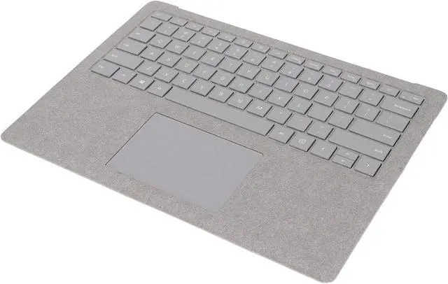 Alt view image 7 of 7 - Keyboard Assembly for Laptop 1/2 1769/1782, Backlit Keyboard Assembly with Trackpad, US Version Silver