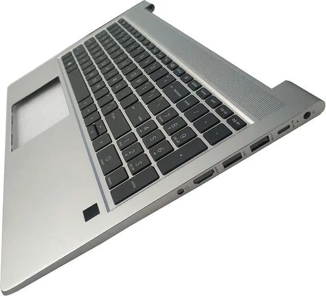 Alt view image 2 of 4 - Laptop Keyboard Compatible for HP ProBook 450 G9 455 G9 US Layout Backlit with Palmrest Upper Cover Case Shell