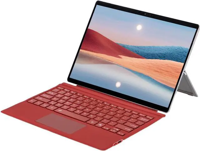 Alt view image 5 of 7 - Keyboard, Stable Multi Touchpad Magnetic Tablet Keyboard Colorful Backlight for Pro 3 4 5 6 7 for Videos (Red)