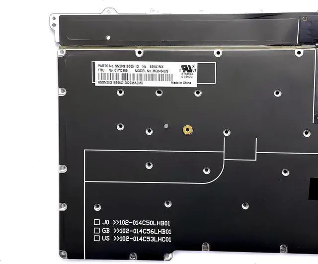 Alt view image 5 of 5 - New US Layout Keyboard with Backlit Replacement for Lenovo Thinkpad X1 Carbon Gen 3 3rd 2015 Versions 01YQ389