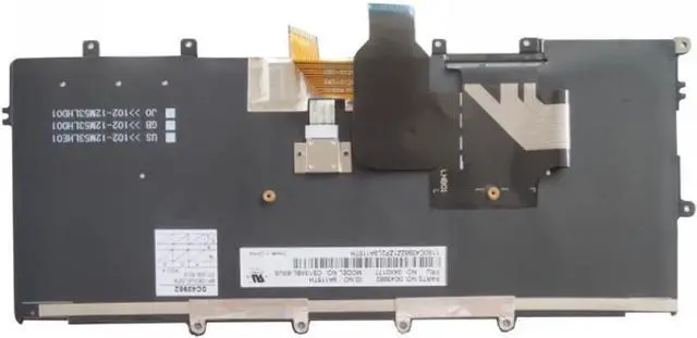 Alt view image 4 of 4 - US Keyboard Compatible with X230S X240S X240I X240 X250 X260S X270 Compatible with 04X0177 04Y0900 Black Keyboard(NO Pointing Stick)