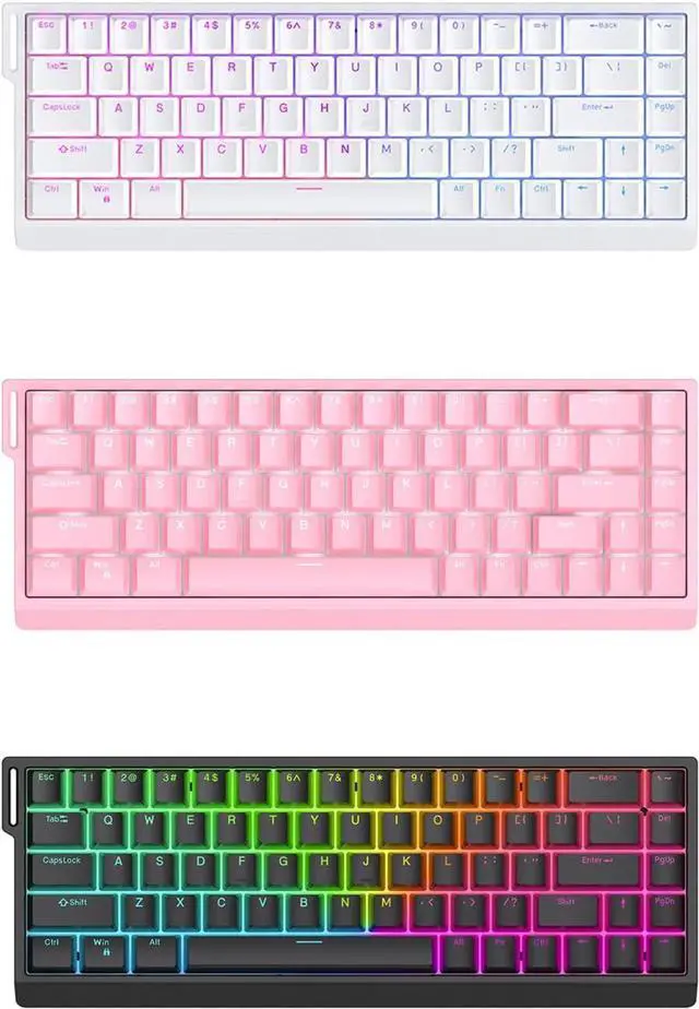 Alt view image 6 of 7 - STBQHG HE65 Mechanical Keypad USB Corded Esports Keyboard Offering Rapid Responsing for High Efficiency Office Work