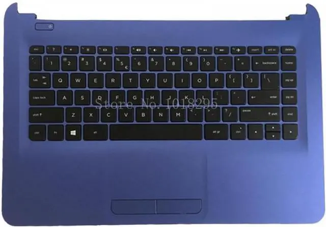 Main image of Laptop Keyboard Compatible with 14-AC 14-AF 340 G3 346 G3 348 G3 246-G4 with Palmrest Cover Compatible English Blue Keyboard