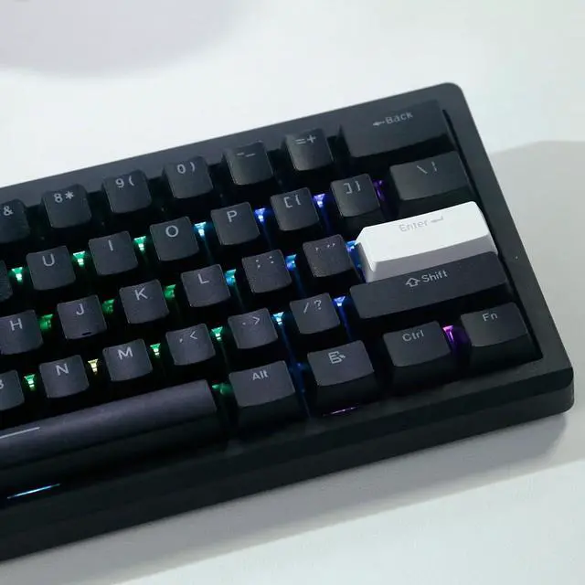 Alt view image 3 of 7 - GMK61 75% Mechanical Gaming Keyboard 5.0/2.4Ghz/USB C with Programmable Backlights Interfaces Gasket