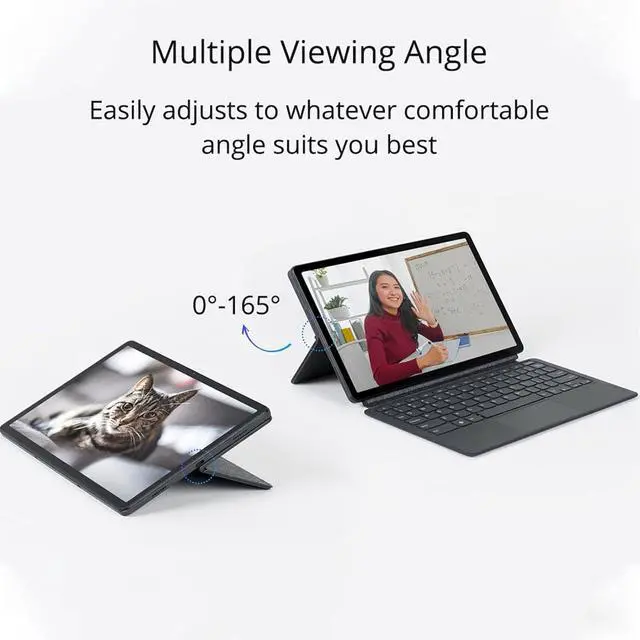 Alt view image 6 of 7 - Xiaoxin Pad 11 Inch Keyboard Holder Wireless Smart QWERTY Layout Keyboard for Pad Plus P11 P11 Plus 2020 2021