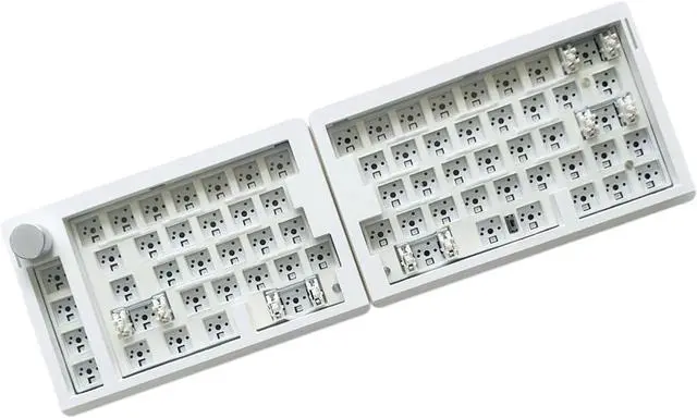 Main image of GMK70 Mechanical Keyboard Set Featuring Hot Swappable Capability LED Illumination Quiet Switching Office Use