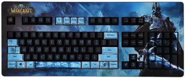 Main image of Cherry Original G80-3494 Cherry G80-3000/3494 World of Warcraft 104 Full Size Gaming NKRO Mechanical Keyboard
