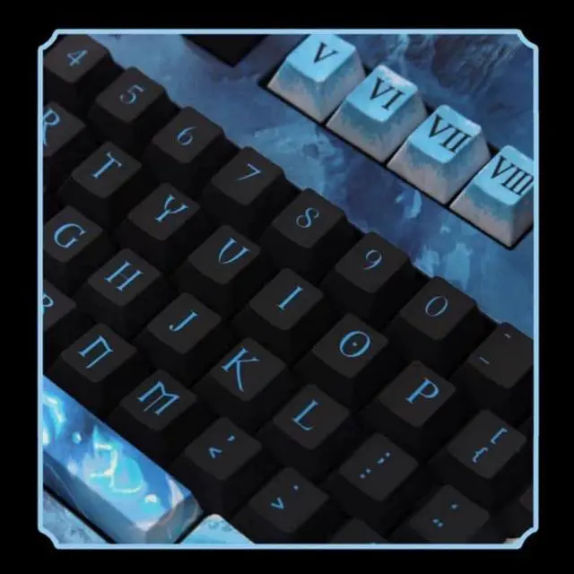 Alt view image 3 of 7 - Cherry Original G80-3494 Cherry G80-3000/3494 World of Warcraft 104 Full Size Gaming NKRO Mechanical Keyboard