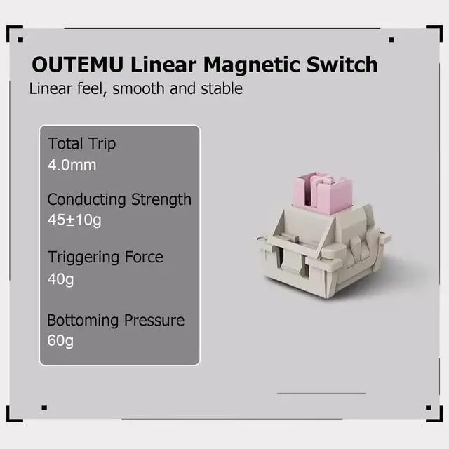 Alt view image 3 of 7 - Hyekit VGN A75 Rapid Trigger Gaming Keyboard - 75% Hall Effect Magnetic Switch Keyboard, Adjustable Actuation, Key Macro, RGB, Gasket, HotSwap, Gradient Side Printed Keycaps, for Win/MAC, Black