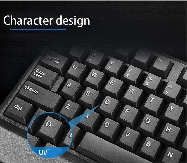 Alt view image 3 of 7 - ARCH Ergonomic Design Keyboard, Computer Keyboard with Numeric Keypad for Computer/Desktop/PC/Laptop/Windows 10/8/ 7 (Color : B)