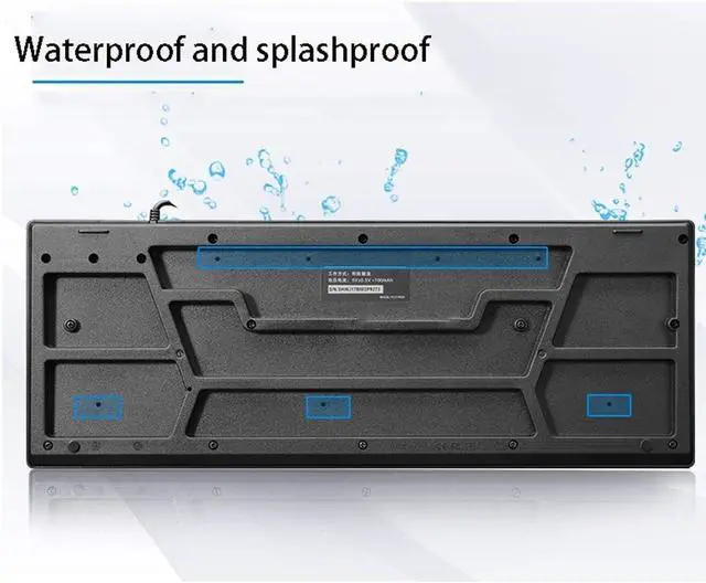 Alt view image 6 of 7 - ARCH Ergonomic Design Keyboard, Computer Keyboard with Numeric Keypad for Computer/Desktop/PC/Laptop/Windows 10/8/ 7 (Color : B)