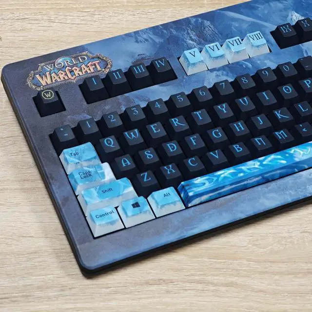Alt view image 4 of 7 - Cherry Original G80-3494 Cherry G80-3000/3494 World of Warcraft 104 Full Size Gaming NKRO Mechanical Keyboard