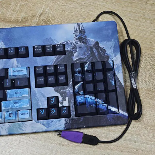 Alt view image 6 of 7 - Cherry Original G80-3494 Cherry G80-3000/3494 World of Warcraft 104 Full Size Gaming NKRO Mechanical Keyboard