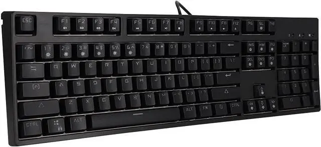 Alt view image 4 of 7 - Mtlavishness M8 104 Keys RGB Rainbow Backlight Mechanical Wired Keyboard for Gaming and Office Use Universal Applicable Model ABS Material Ergonomic Design
