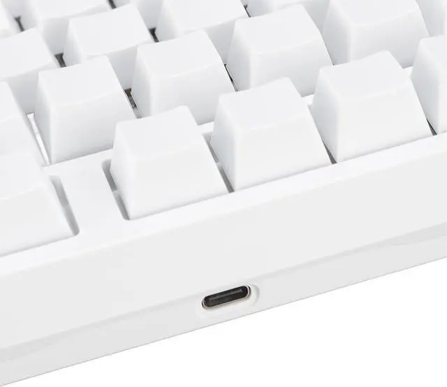 Alt view image 7 of 7 - Gaming Keyboard, Mechanical Gaming Keyboard 98 Keys Mechanical Keyboard 2.4G 3.0 5.0 Type C 3 Modes Connectivity, RGB Gaming Keyboard for PC Laptop for Game and Office